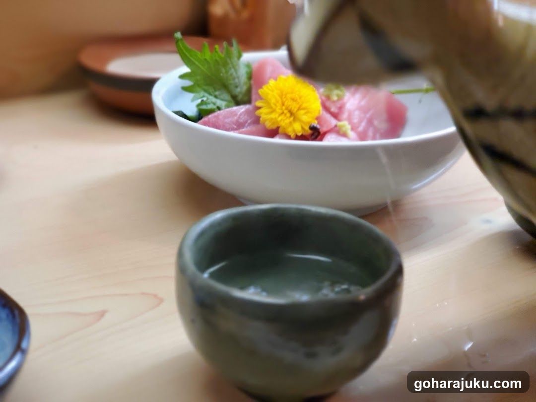 Sake and Sashimi
