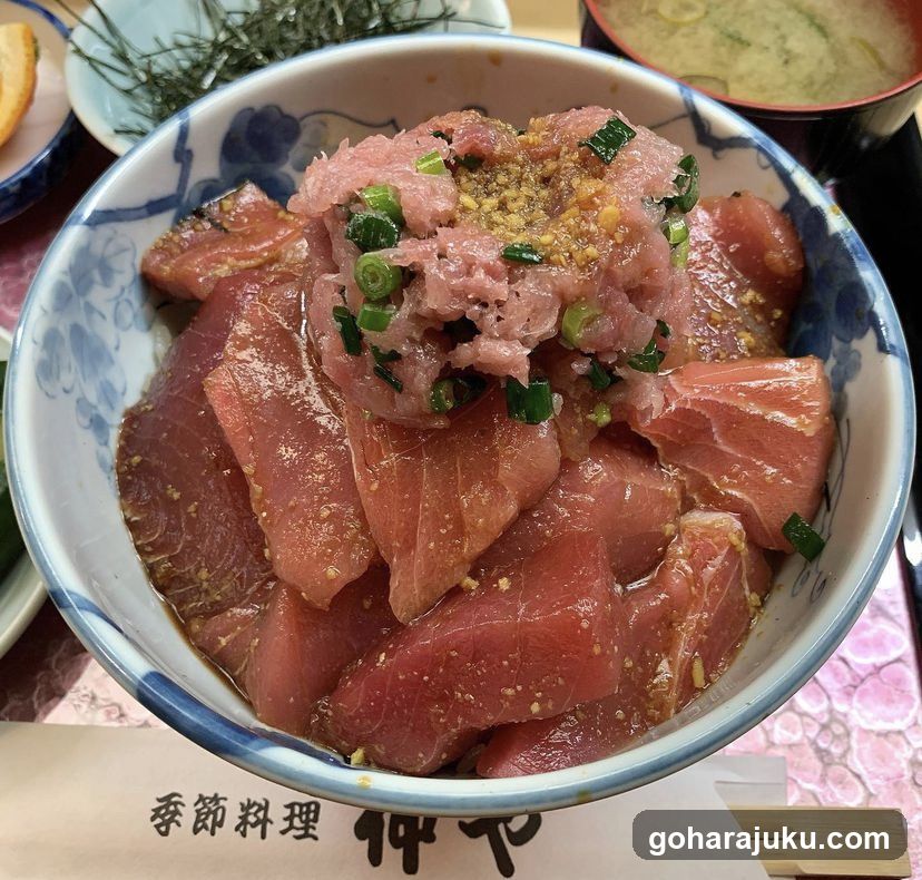 Sashimi Bowl with Seasonal Ingredients