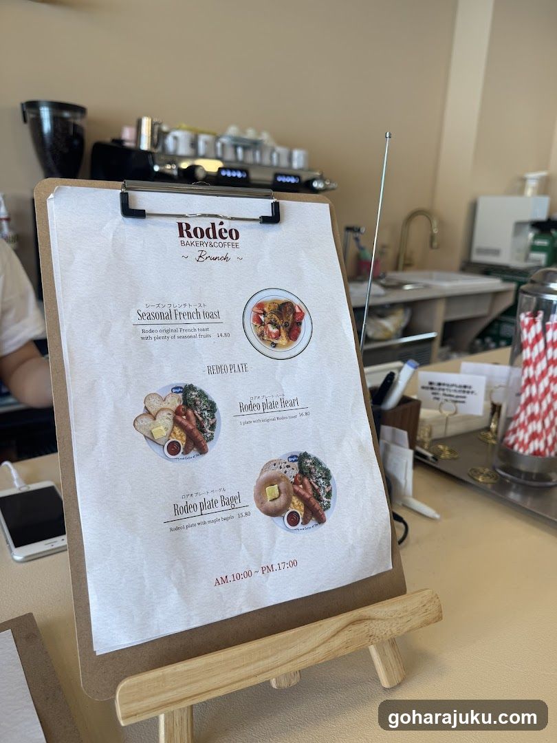 Rodco Bakery & Coffee Menu