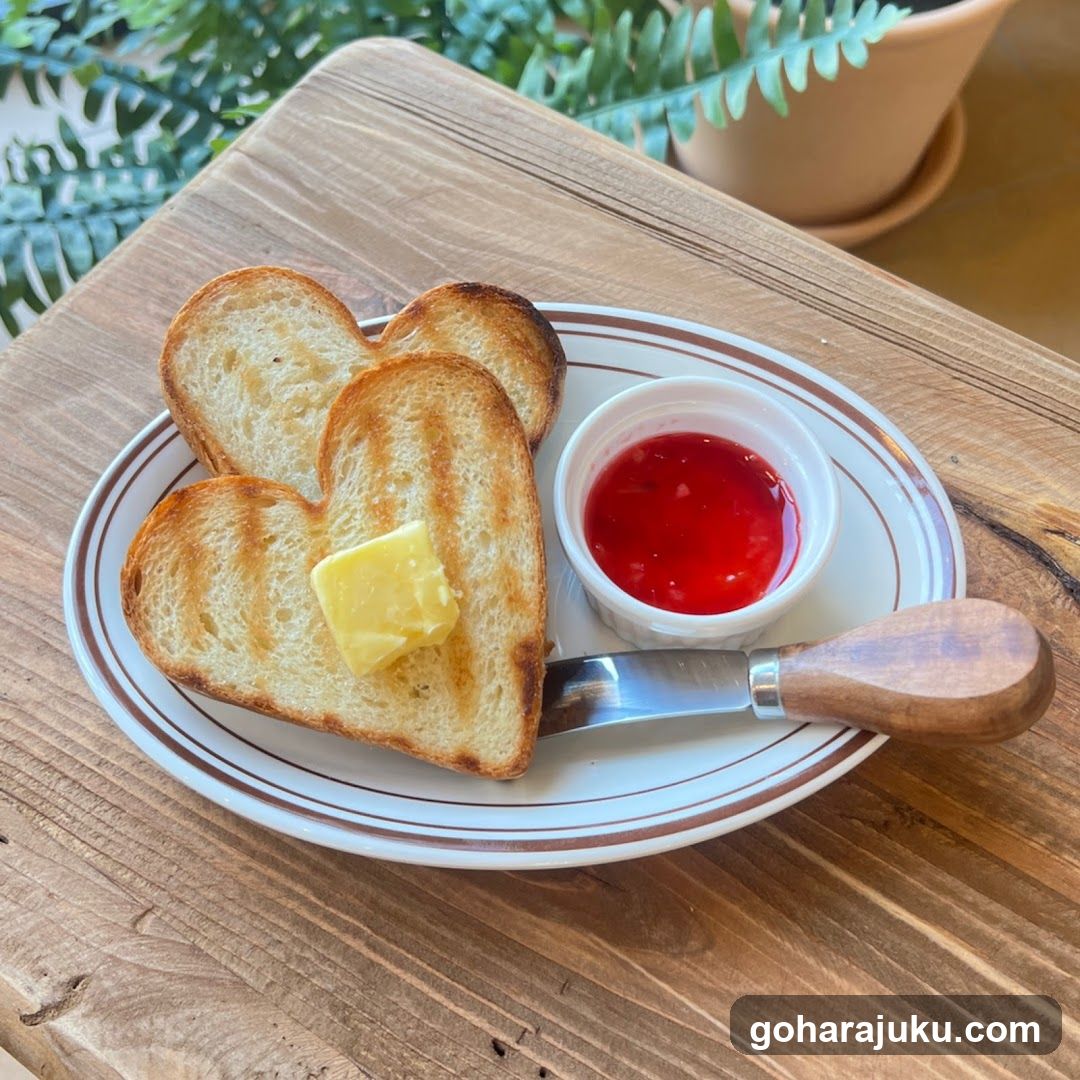 Toast with Jam and Butter