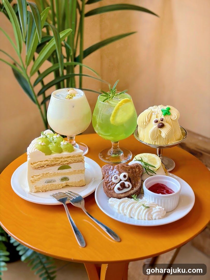 Cafe Dessert Spread