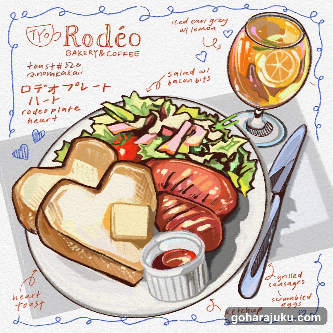 Rodeo Plate Meal Illustration