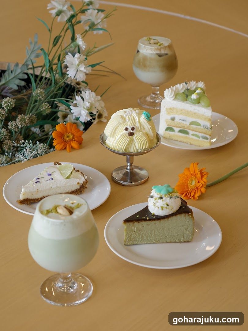 Dessert and Drink Spread