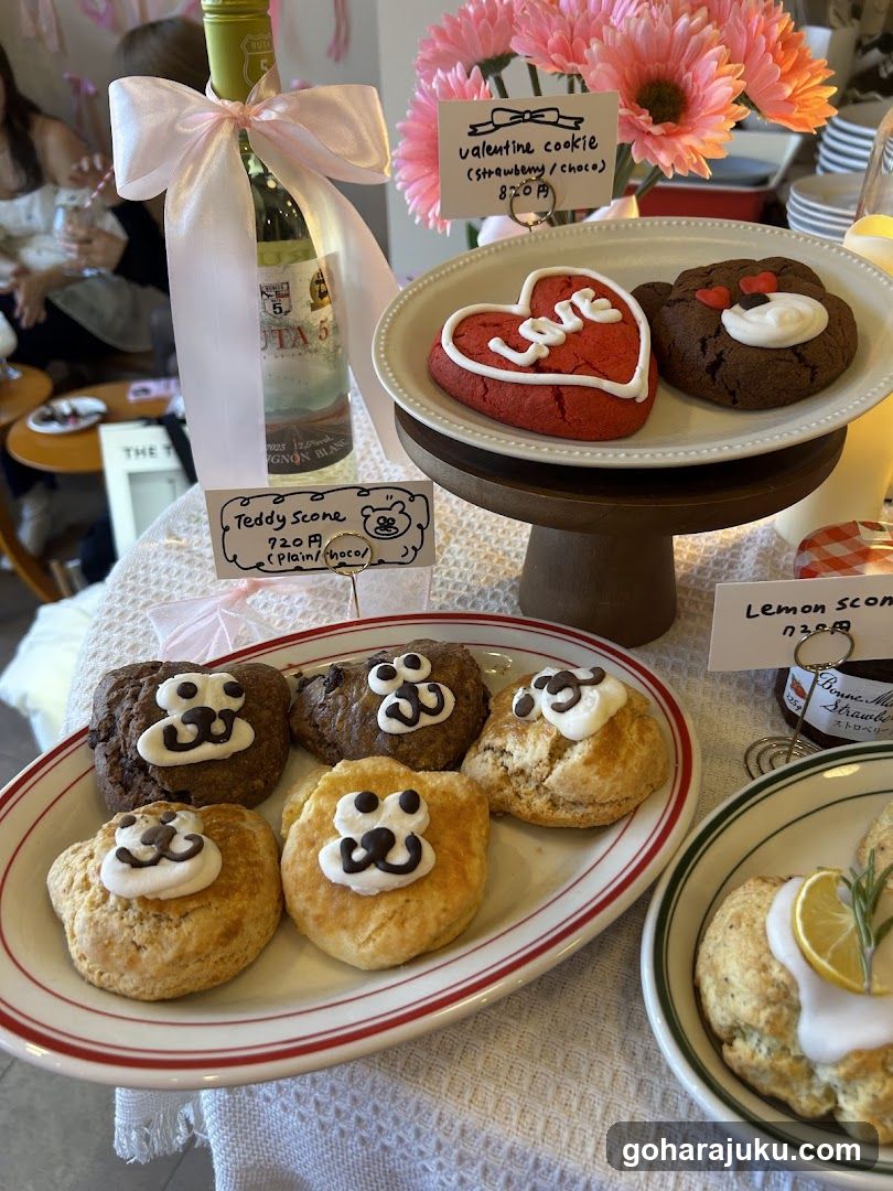 Valentine's Day Dessert Display