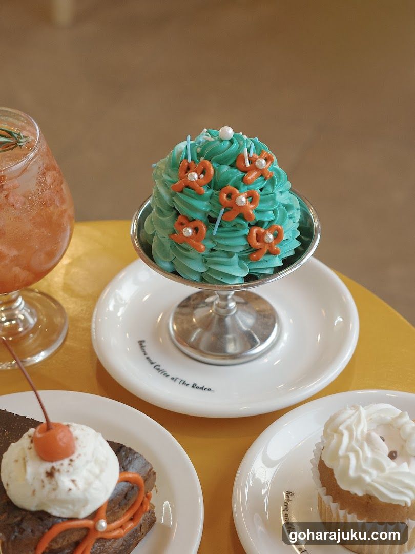 Pastries and Drink Display