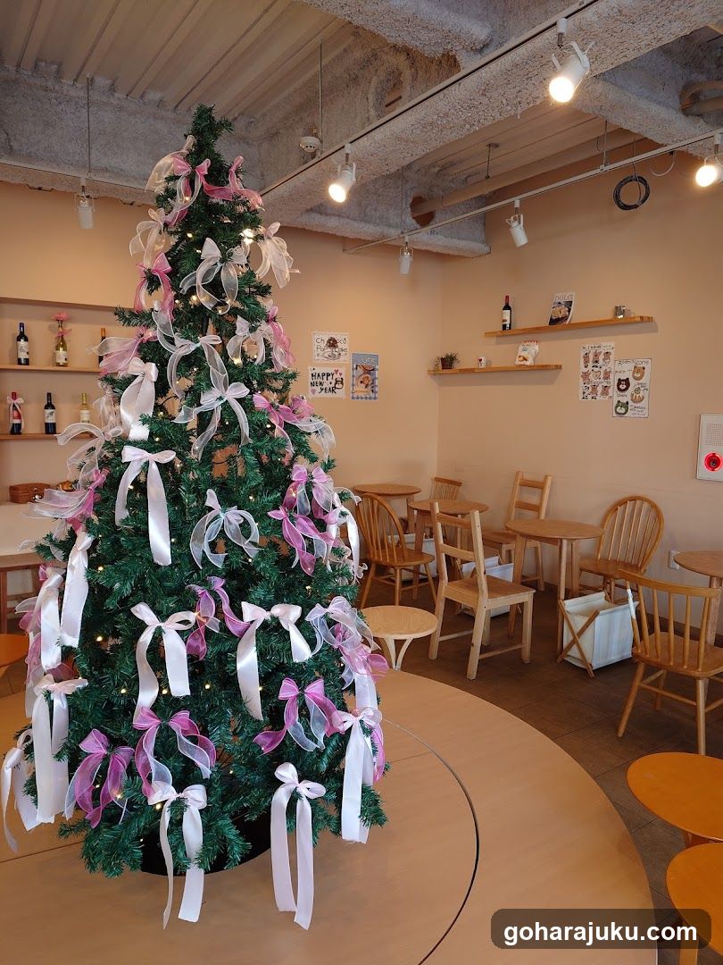 Christmas Tree Decorated Interior