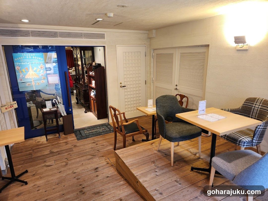 Interior of a cozy café or shop
