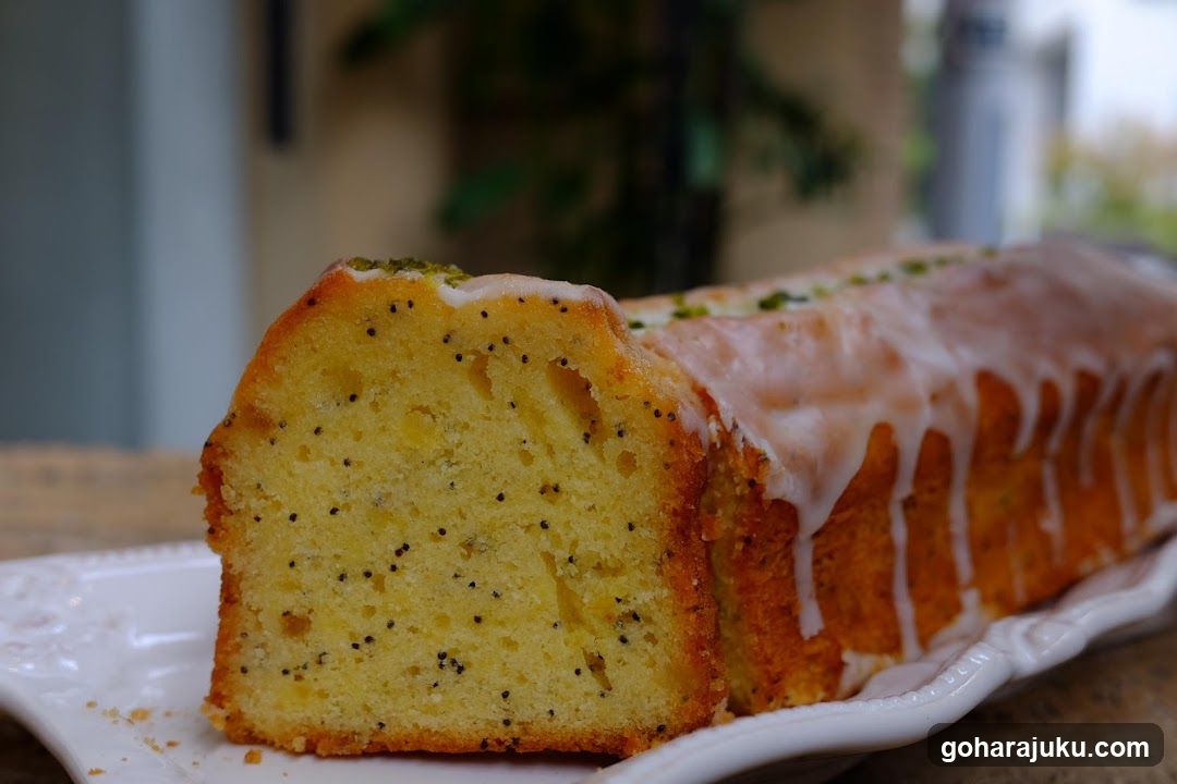 Poppy Seed Cake with Glaze