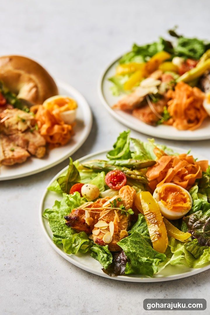 Salad and Sandwich Platter