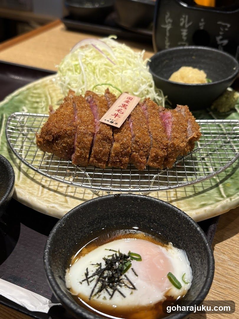 Katsu and Onigiri Set