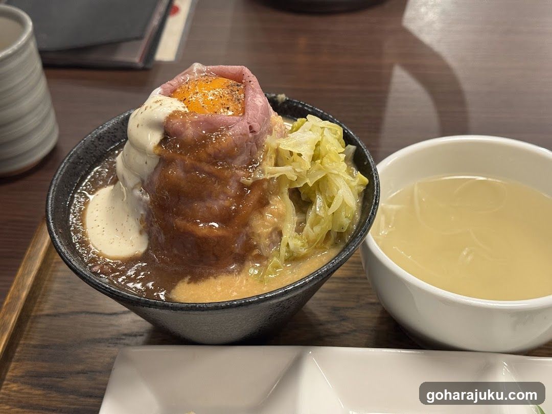 Bowl with Egg and Tofu