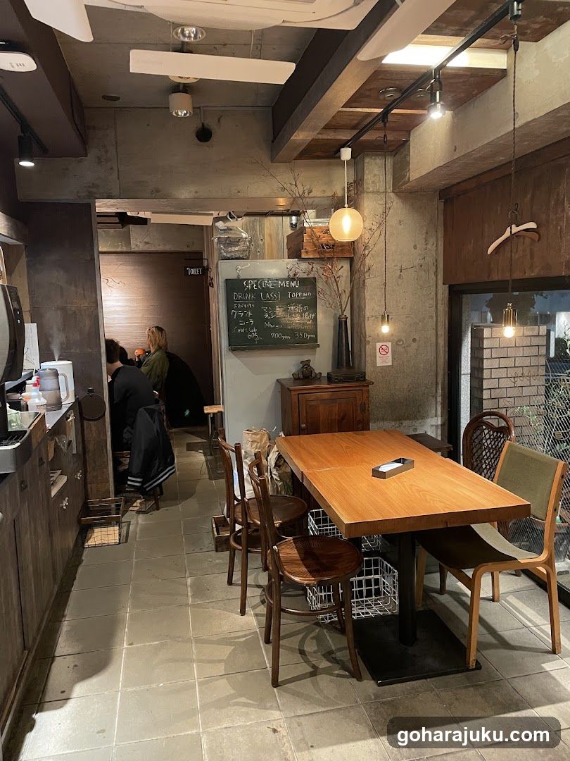 Interior of a cozy cafe or restaurant
