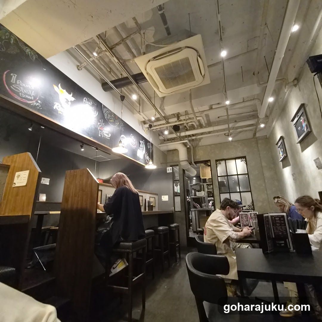 Interior of a cafe or restaurant