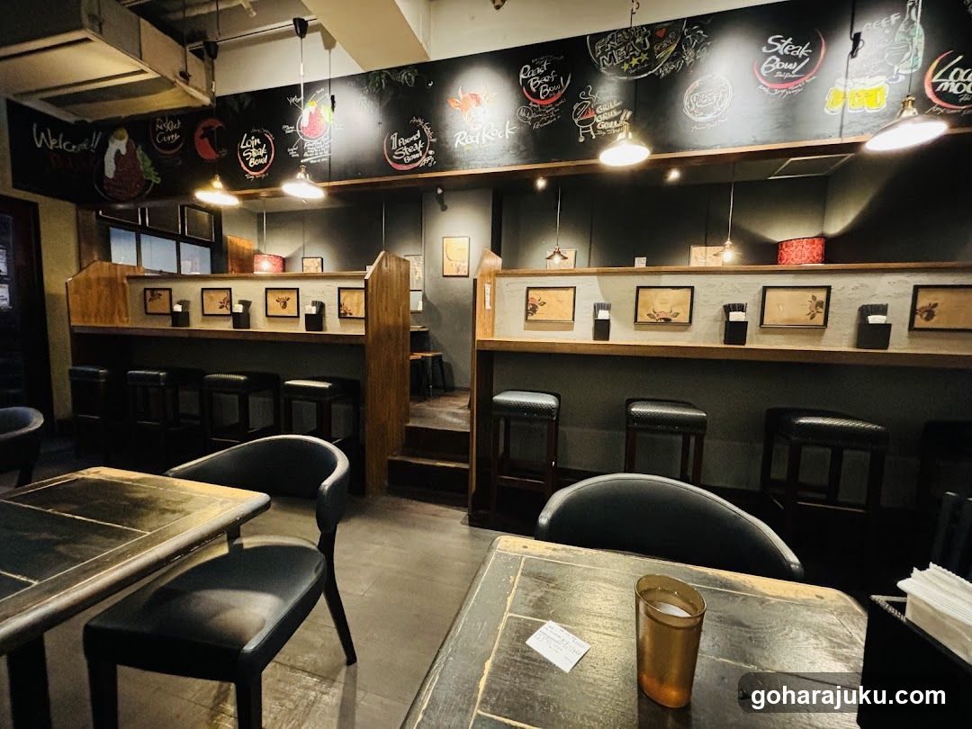 Restaurant Interior with Bar Seating