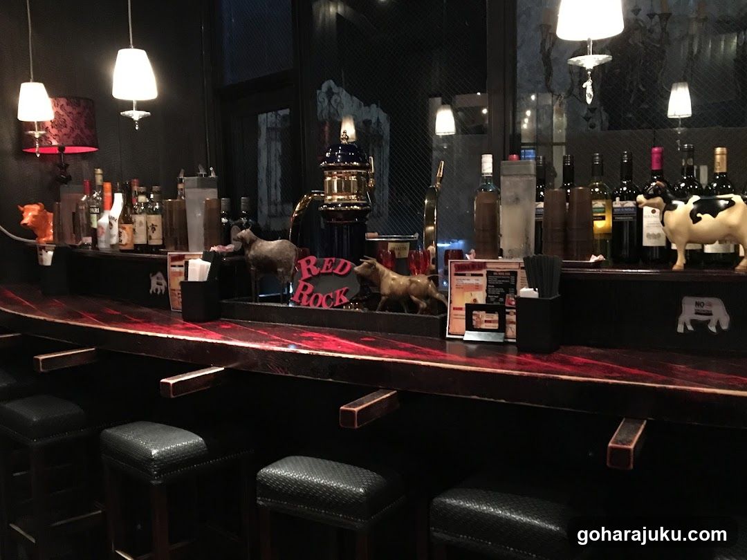 Bar Interior with Decorative Elements