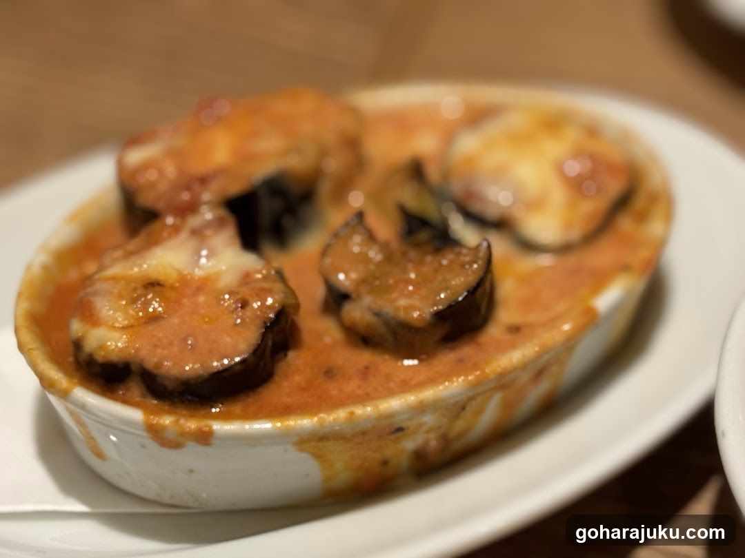Eggplant Parmesan in a Dish