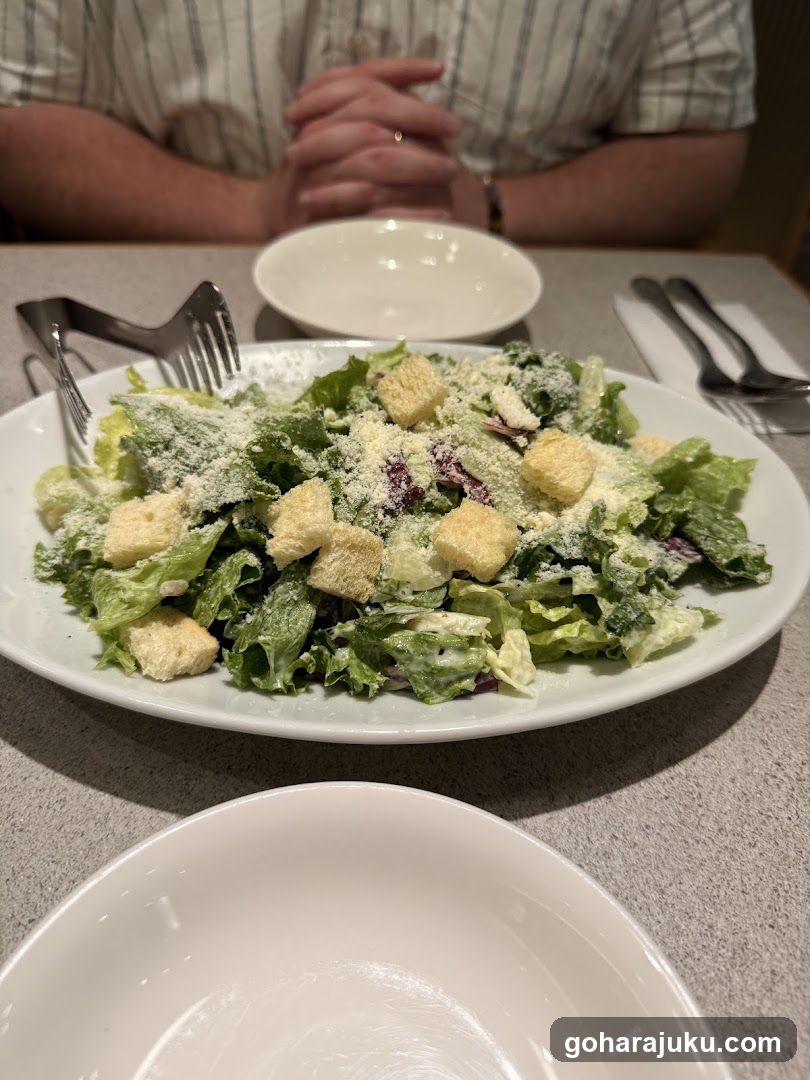 Caesar Salad at Restaurant