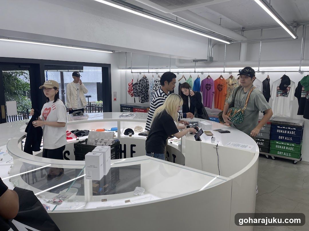 Store Interior with Customers