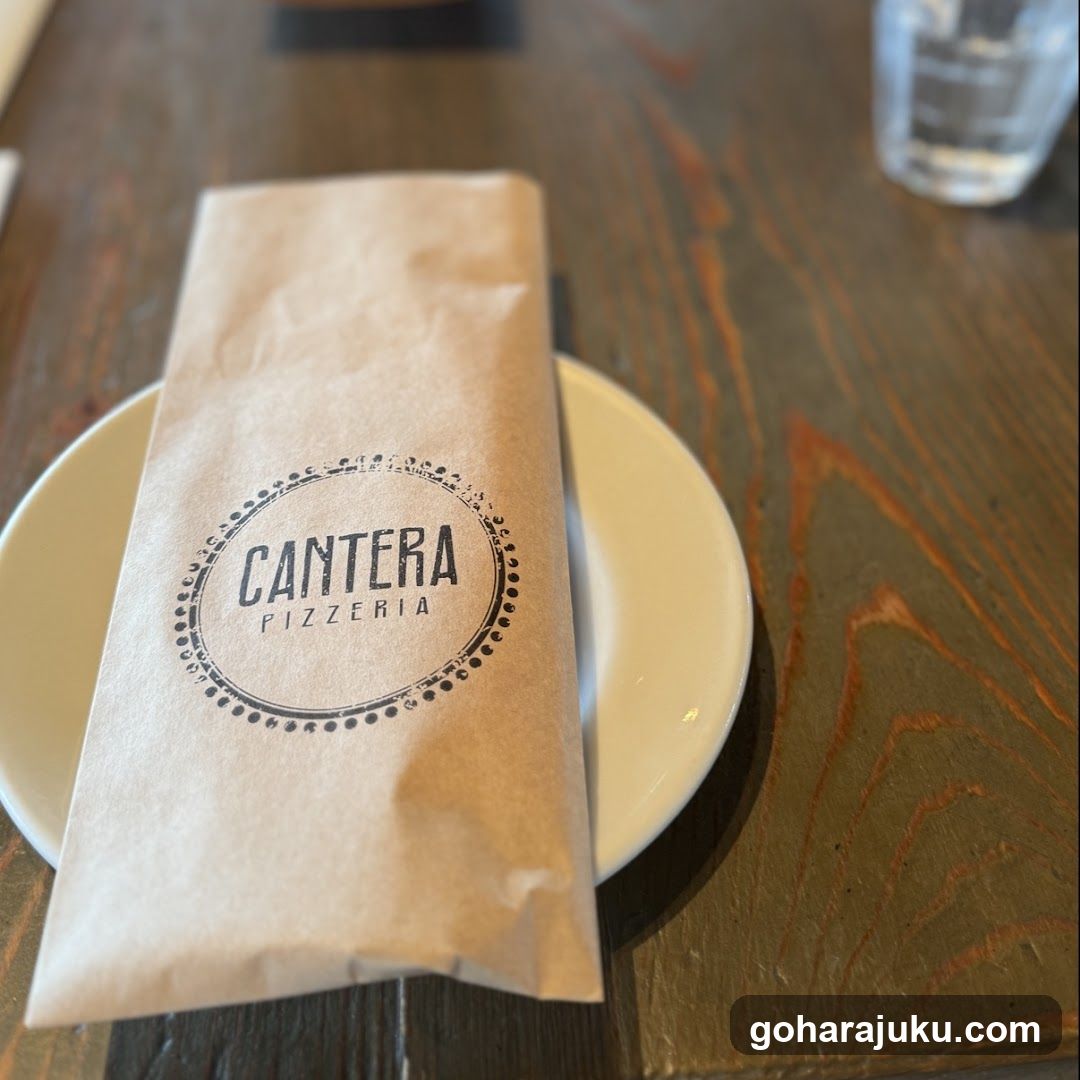 Cantera Pizzeria Napkin