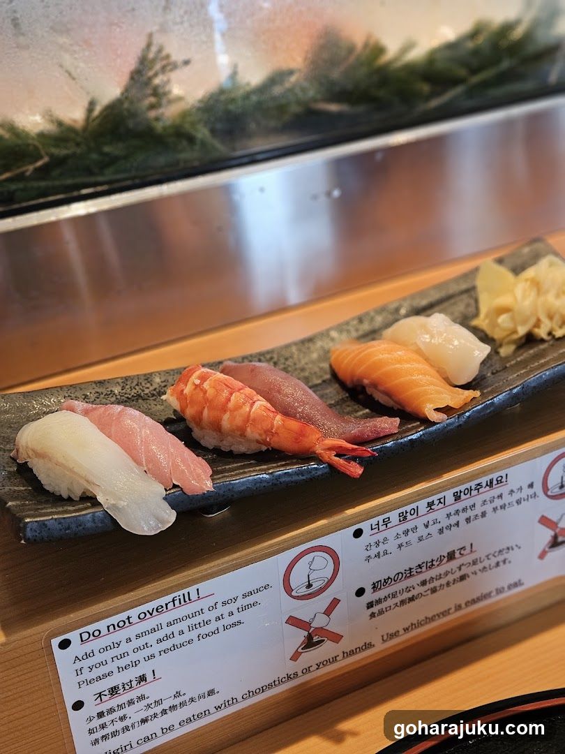 Sushi Platter with Instructions