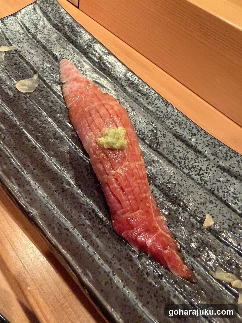 Sashimi with Wasabi