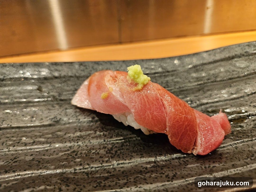 Sushi Nigiri with Wasabi