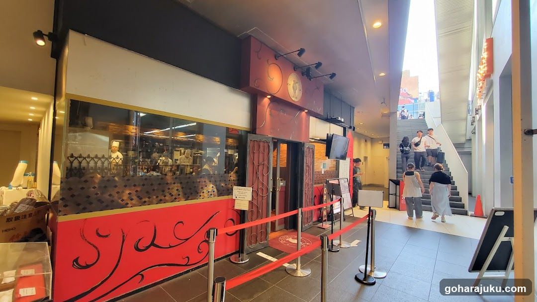 Restaurant Interior and Exterior View