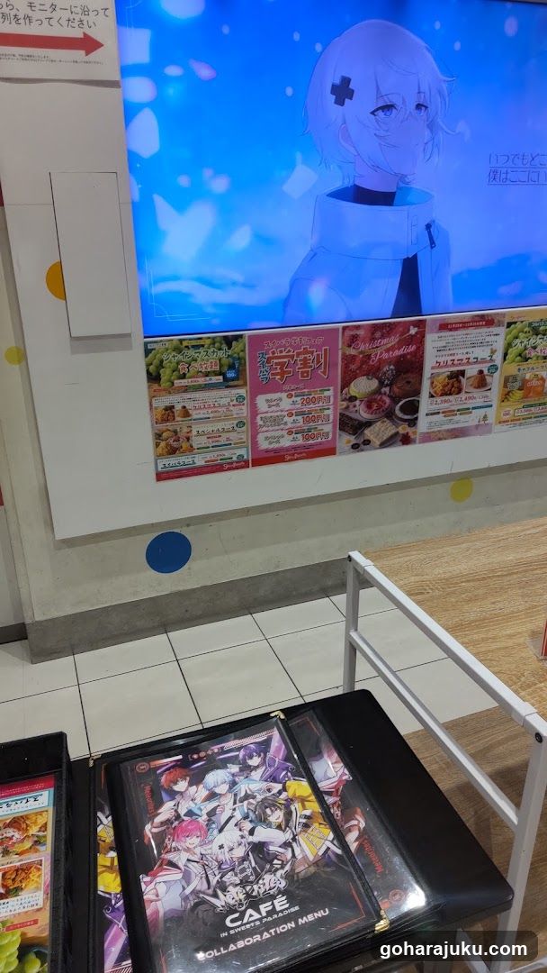 Anime Cafe Interior Display