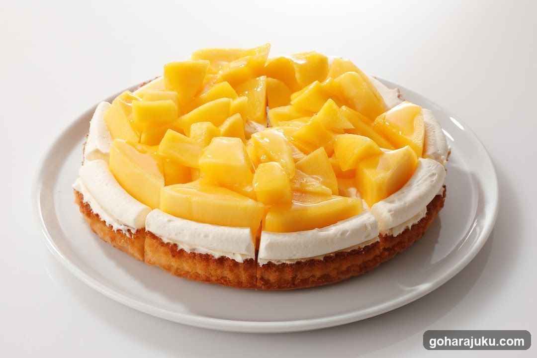 Mango Cream Cake