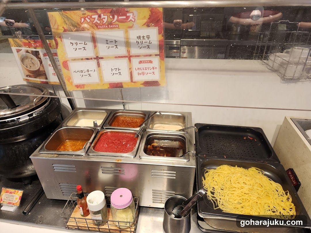 Pasta Sauce Station