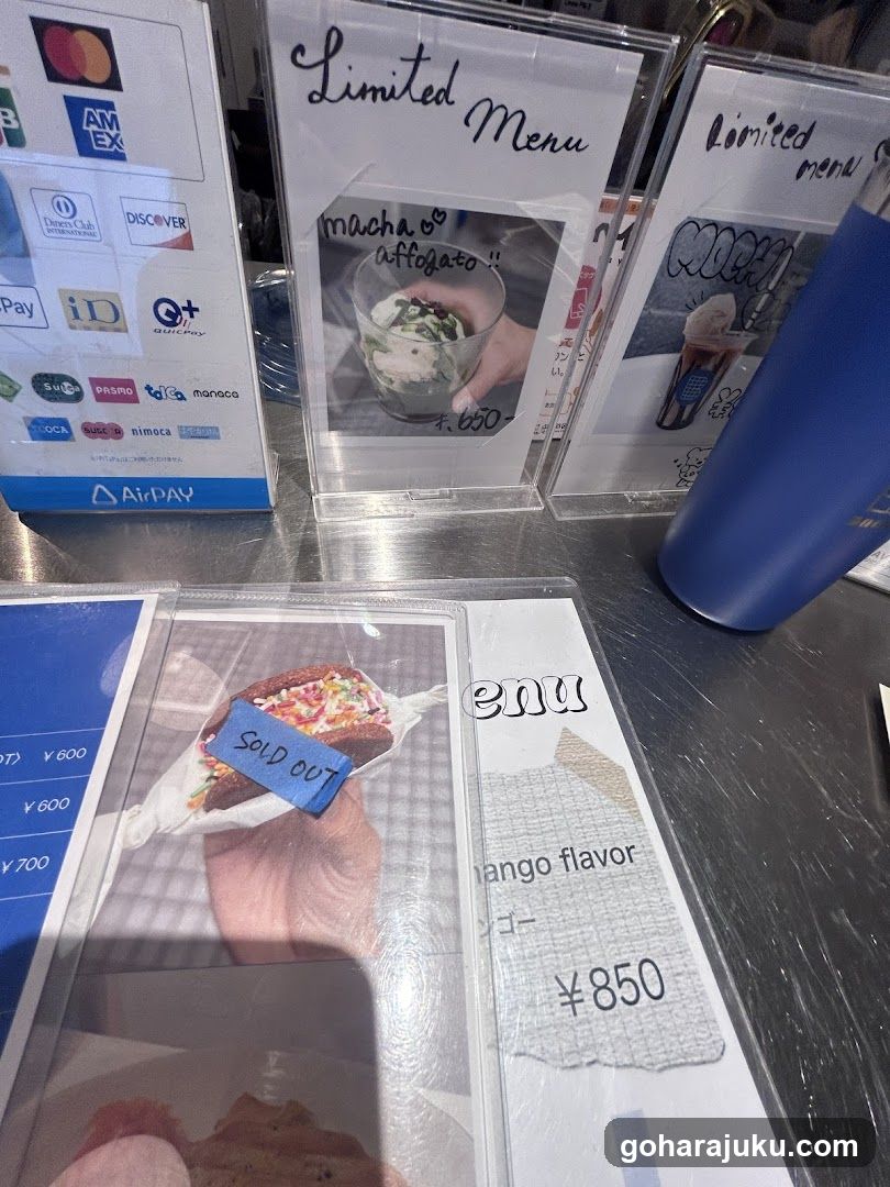 Coffee Shop Counter Display