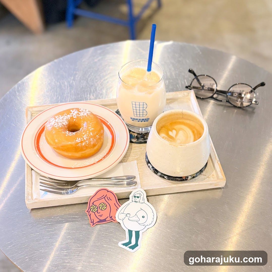 Coffee and Donut Spread