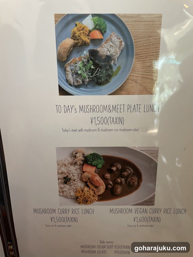 Lunch Menu Board