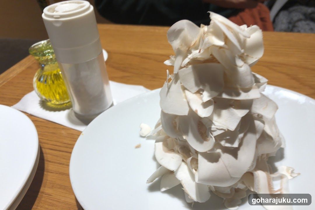 Coconut Shavings on a Plate