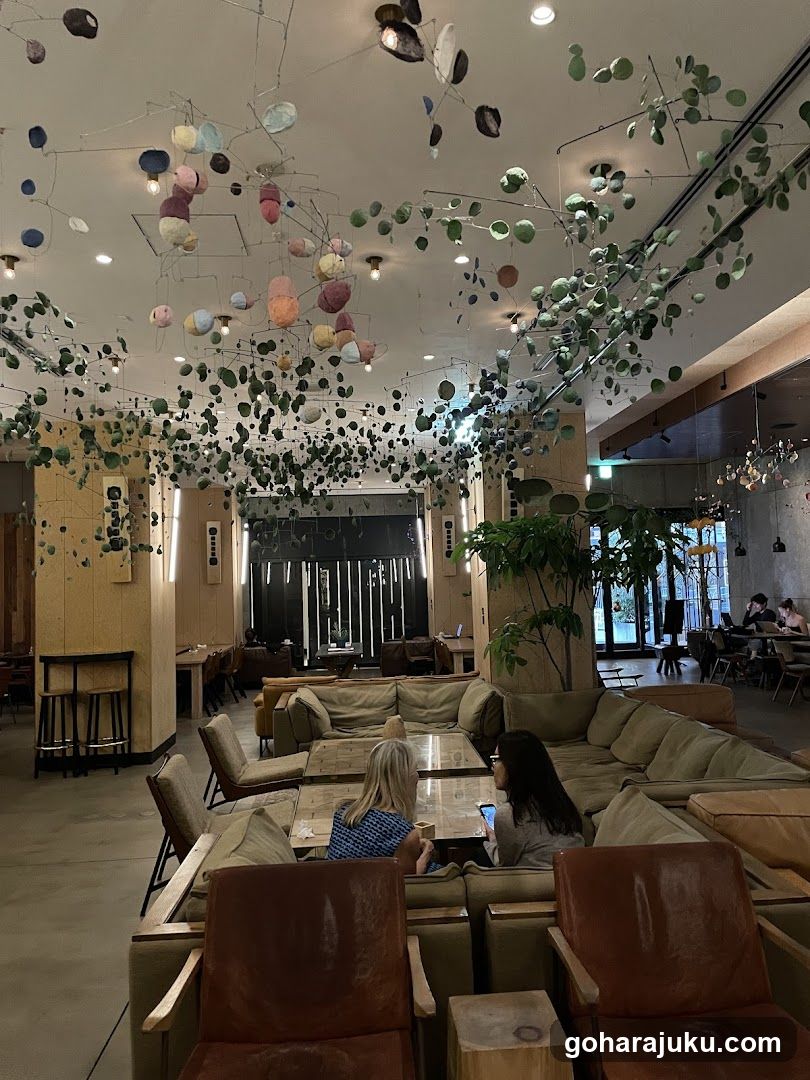 Cozy Interior with Hanging Decorations