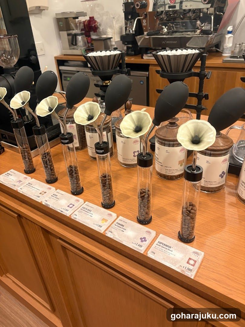 Coffee Beans Display