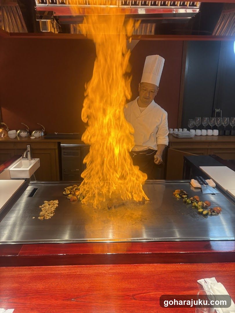 Chef's Fire Cooking Demonstration