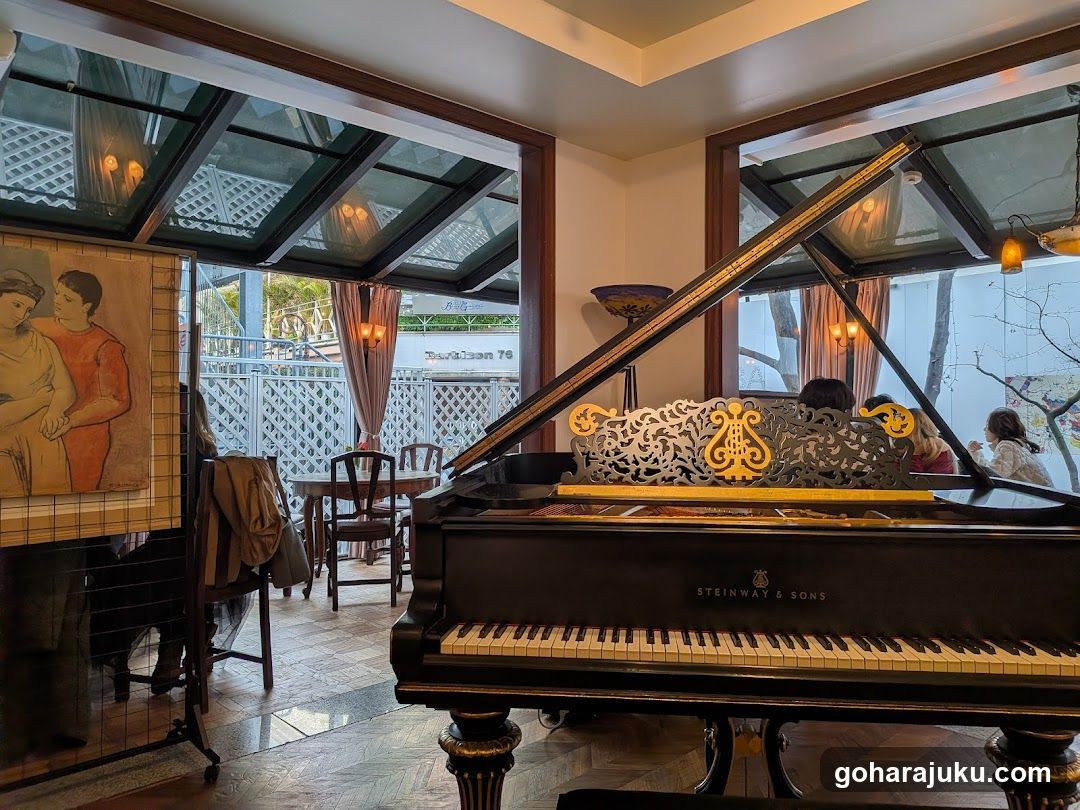Grand Piano in a Cozy Interior