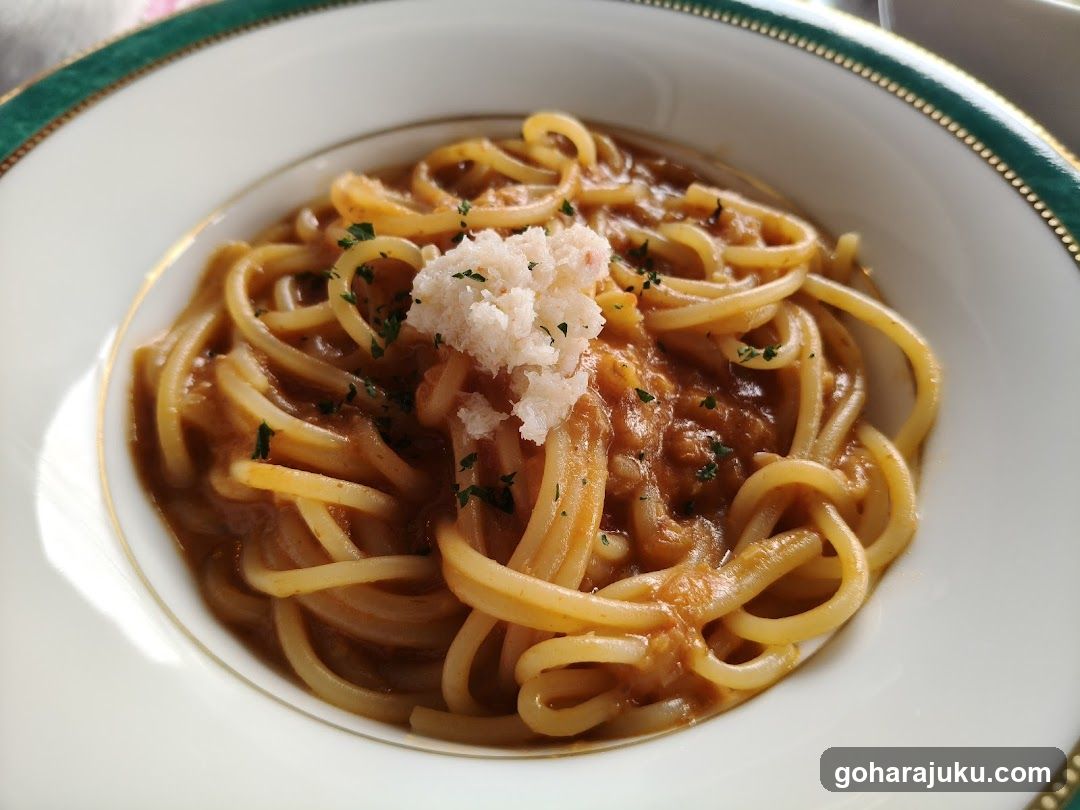 Spaghetti with Tomato Sauce and Parmesan
