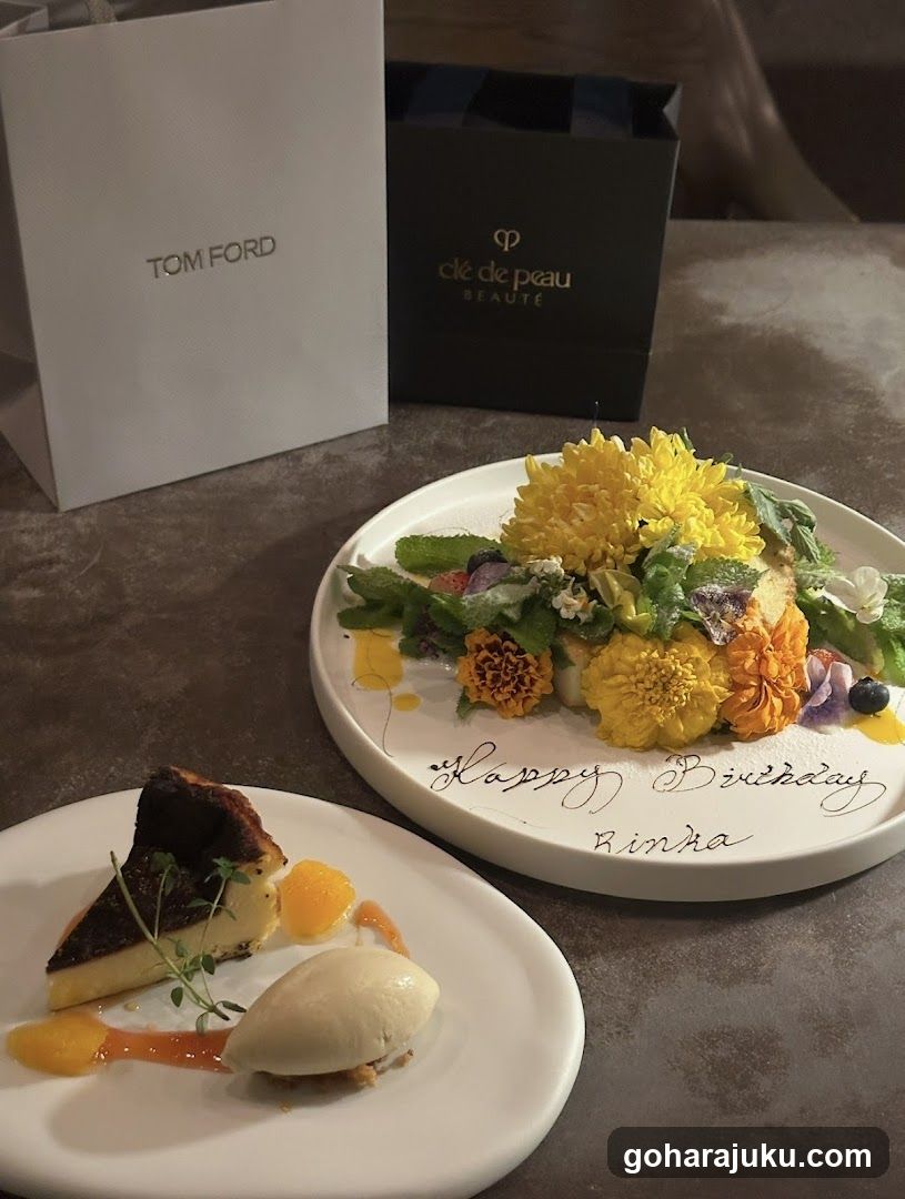 Birthday Celebration with Gourmet Desserts and Luxury Gifts