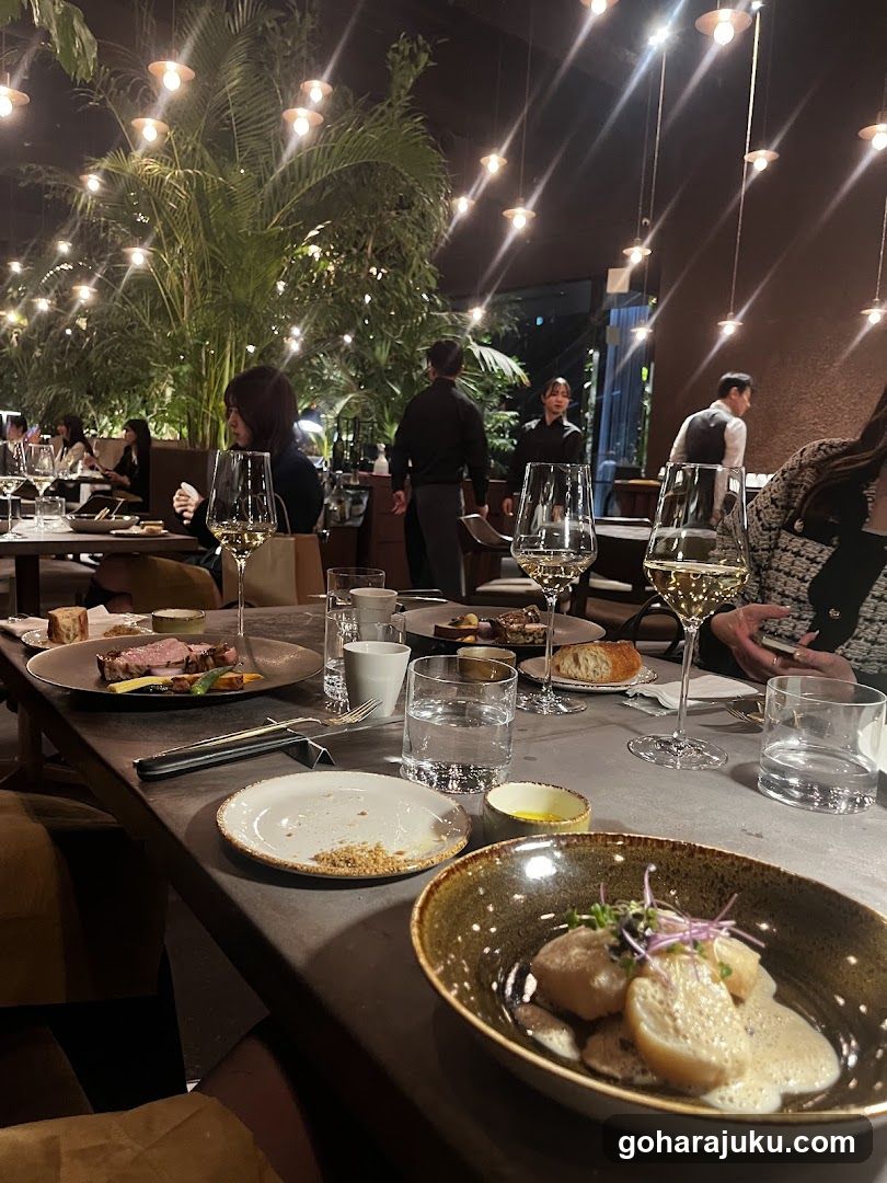 Dining Scene at a Restaurant