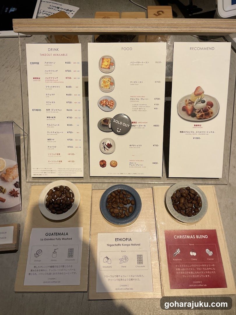 Coffee Shop Interior Display