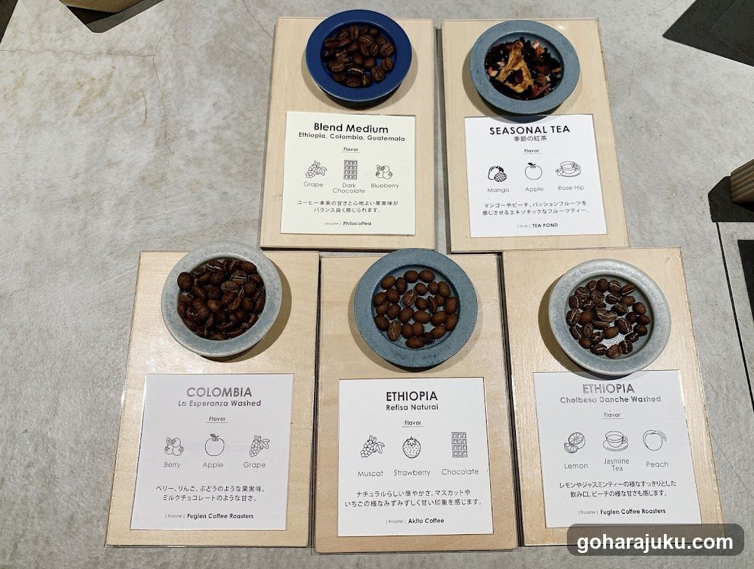 Coffee Display Cards
