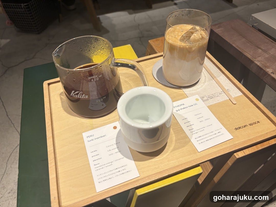 Coffee and Tea Set on Wooden Tray