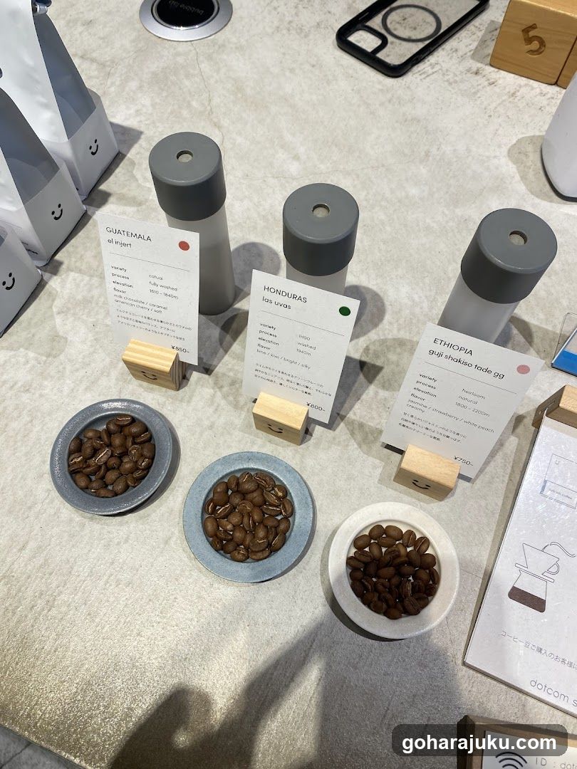Coffee Beans Display