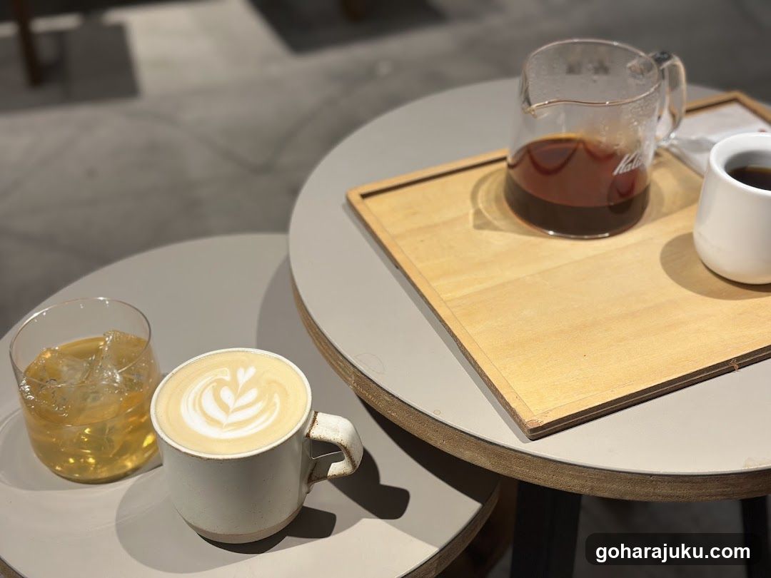 Coffee and Tea on Tables
