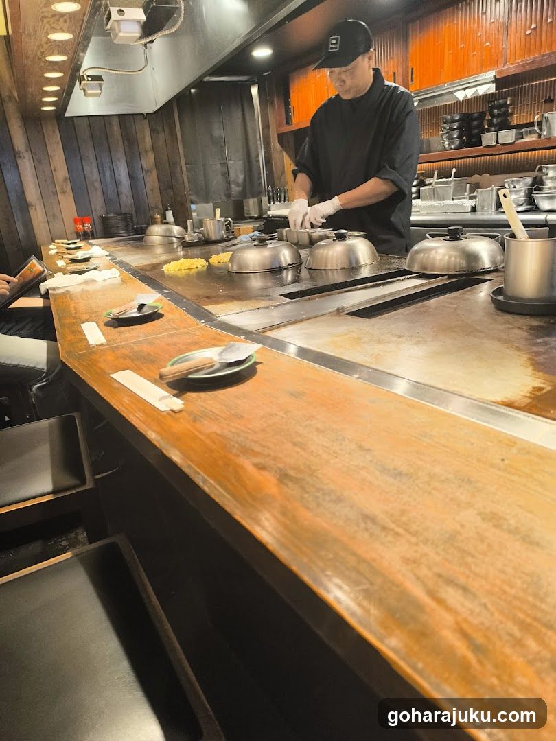 Teppanyaki Restaurant Interior