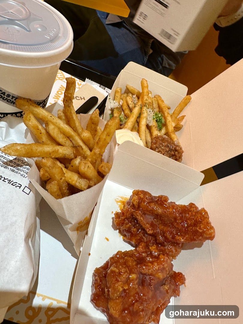 KFC Meal Spread