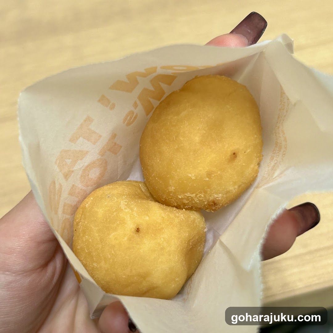 Fried Dough Puffs in Paper Bag