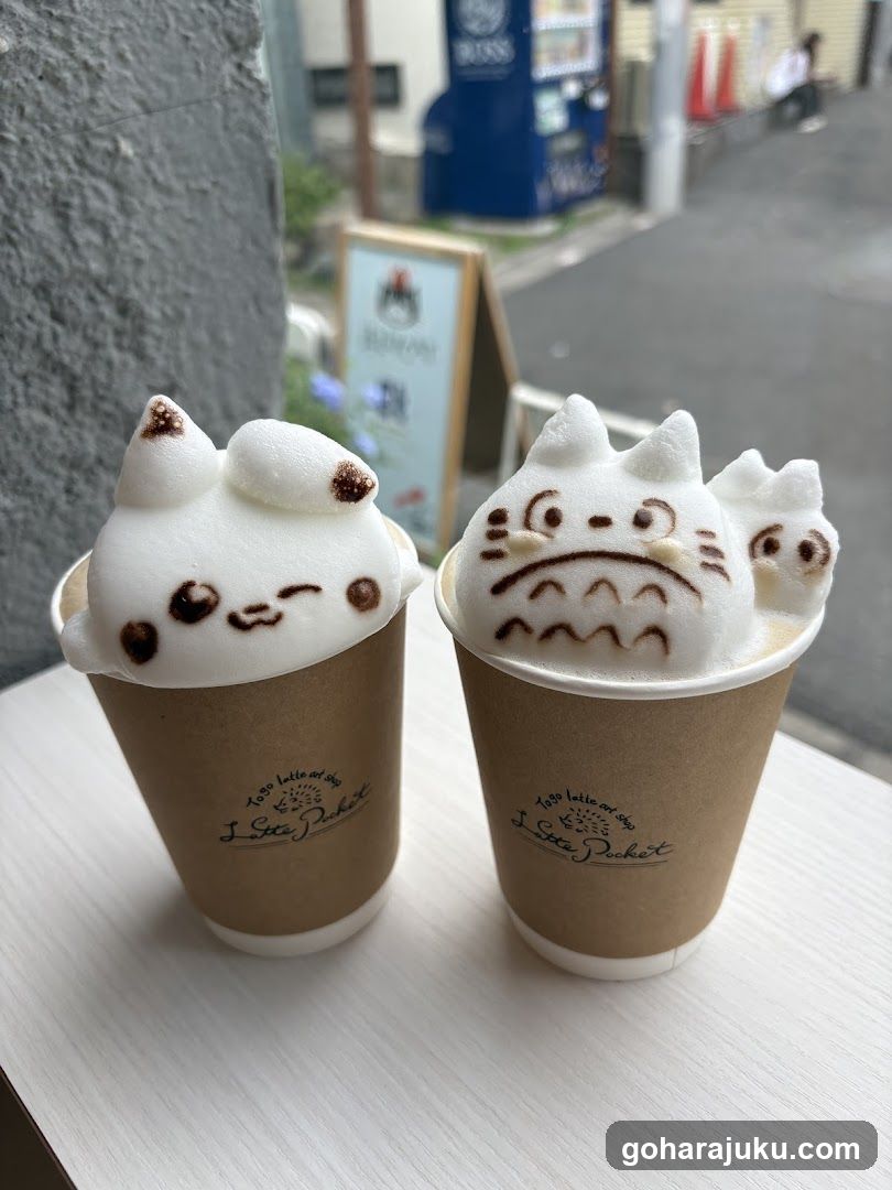 Latte Art Coffee Cups